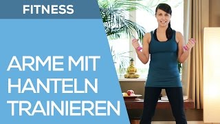 Arme trainieren mit Hanteln für Anfänger  Fit mit Anna  HD [upl. by Ednutabab]