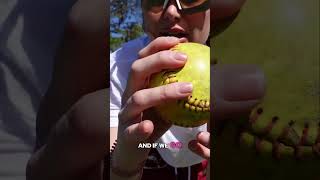 Get a GRIP the RIGHT way  softball baseball sports collegesoftball throwing fielding [upl. by Edgar]