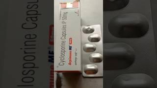 Cyclosporine capsule IP 50 mg [upl. by Cathlene]