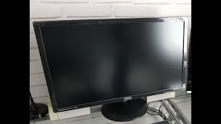 Déballage et mise en service écran BenQ GW2765HT [upl. by Aisilef]