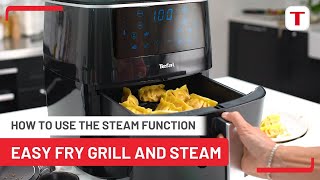 How to Use the Steam Function  Tefal Easy Fry Grill amp Steam FW2018 [upl. by Ailekahs466]