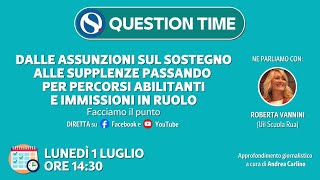 Dalle assunzioni sul sostegno alle supplenze passando per percorsi abilitanti e immissioni in ruolo [upl. by Stacy]