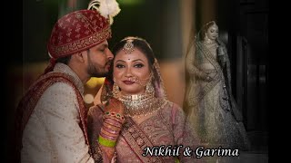 Nikhil amp Garima II Best Wedding Highlight II Brijwasi Lendsin Mathura [upl. by Buyse611]