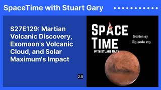 S27E129 Martian Volcanic Discovery Exomoons Volcanic Cloud and Solar Maximums Impact [upl. by Sessler]