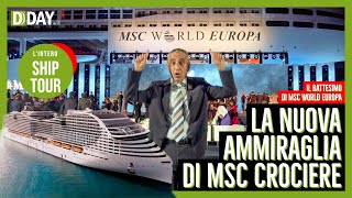 MSC World Europa il reportage dalla nuova ammiraglia di MSC Crociere dal Qatar [upl. by Dauf]