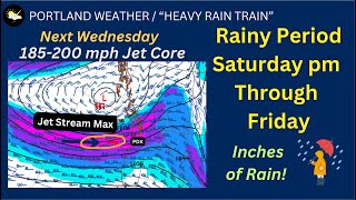 Portland Weather Weekend Rain Arrives Saturday PM [upl. by Ruthy409]