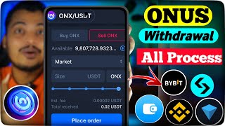 ONUS Airdrop Withdrawal  Onus Token Selling amp Withdraw in Binance Bybit Bitget  Onus Selling [upl. by Annayd]