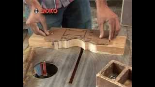 Wood Working of ENDICO Router [upl. by Yekcir123]