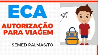 ECA  autorização de viagem [upl. by Noyes28]