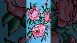 pointillismartpointillism flower 🌺🌹🌸artgraphicdesign art shortvideo youtubeshorts [upl. by Suoinuj]