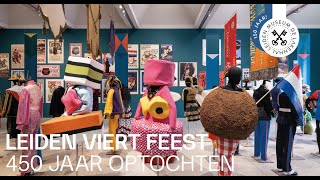 Trailer  Leiden viert feest  450 jaar optochten in Museum De Lakenhal [upl. by Anig]