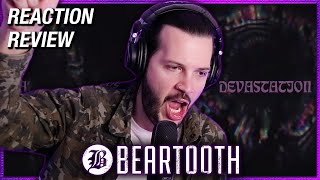 STRAIGHT TO MY PLAYLIST  Beartooth quotDevastationquot  REACTION  REVIEW [upl. by Narf]