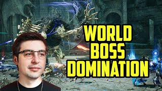 Shroud is dominating world bosses on Throne and Liberty [upl. by Minnaminnie]