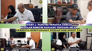 PART 4 PASUTRI PENATUA GEREJA AKHIRNYA BERSYAHADAT DI GRAHA MUALAF SETELAH BAHAS BIBLE amp ISLAM [upl. by Aicina]