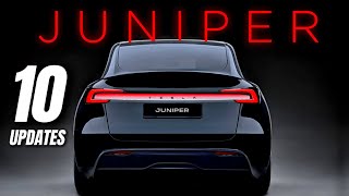 10 MAJOR Features  NEW Model Y Juniper 2025 [upl. by Lucias]