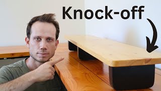 The Ultimate DIY Desk Shelf Monitor Stand  RocklerTryThatChallenge [upl. by Lodnar957]