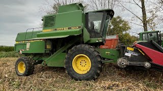 Moisson maïs grain 2024 Dordogne John Deere 1177 [upl. by Adran]