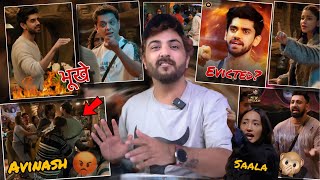 BIGGBOSS18  RATION PAR BAWAL AVINASH EVICTED  VS CHUM KARAN AFREEN RAJAT CHAAHAT [upl. by Dunlavy]