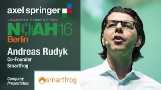 Andreas Rudyk Smartfrog  Axel Springer NOAH16 Berlin [upl. by Ened]