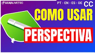 Como usar o efeito PERSPECTIVA no Corel Draw 2023 [upl. by Tav]