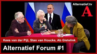 294 Alternatief Forum 1 Assange Navalny Gaza Oekraïne Kees vd Pijl Stan v Houcke Ab Gietelink [upl. by Rekab51]