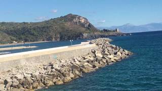 Marina di Camerota inside Italys Cilento national park [upl. by Amsirhc]