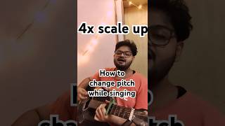 How to change pitch while singing cover oldcoversong pitch singing tips guitarcover volumeup [upl. by Assenab726]