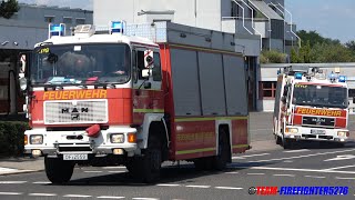 Brennt LKW auf der A3 in Fahrtrichtung Frankfurt Feuerwehr NeuIsenburg rückt mit 7 Fahrzeugen aus [upl. by Florrie]