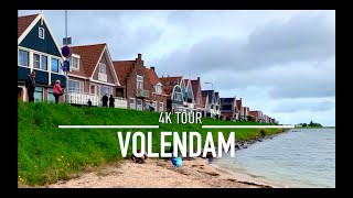 VOLENDAM 🇳🇱 HOLLAND 4K Ultra HD  The Netherlands Nederland [upl. by Pellet]