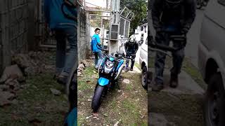 NK 400 CFMOTO BOMBA MP4 [upl. by Ehsom]