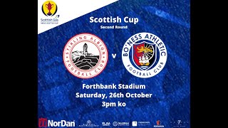 HIGHLIGHTS 202425  Stirling Albion 60 Boness Athletic  Scottish Cup  27102024 [upl. by Idnib248]