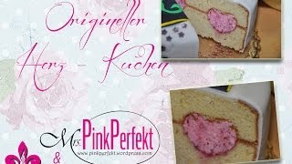 Kuchen mit Herzfüllung [upl. by Gorey]