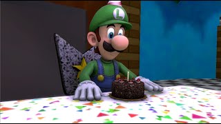 Luigis Birthday Cake SFM [upl. by Oyr]