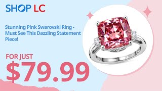 J Francis Ring Pink amp White Zirconia Royal Elegance 1515 ctw [upl. by Smaoht]