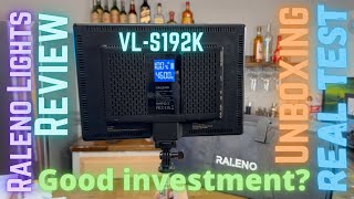 Review Raleno Light Kit VLS192K  Best budget Lights [upl. by Nahbois519]