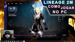 Lineage 2M  Como Jogar no PC com Emulador Purple  Tutorial em Português PTBR [upl. by Frisse]