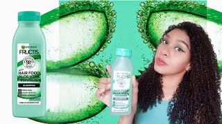 Shampoo GARNIER FRUCTIS HAIR FOOD ALOE VERA Hidratación  Que opino [upl. by Stark]