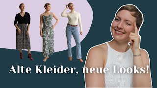 Shop Your Closet💡Neue Outfits mit Kleidung aus dem Kleiderschrank erstellen [upl. by Tore243]