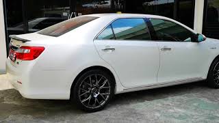 Toyota Camry ใส่ล้อแม็กซ์ Rays Homura2x7AG ขอบ 19 ที่เอ็นสปอร์ต [upl. by Tahp]