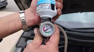 How to Replace Freon with R134a in a 2014 Honda CRV [upl. by Reinhold]