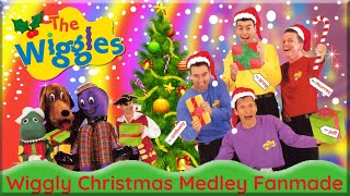 The Wiggles Wiggly Christmas Medley Fanmade 1999 [upl. by Atikihs]