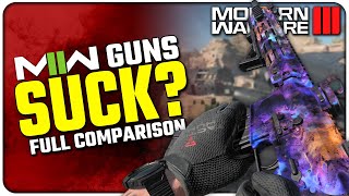 Do the MWII Guns Suck in Modern Warfare III  Best MWII Guns to Use [upl. by Shippee]