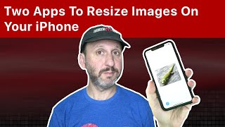 How To Resize Images On Your iPhone [upl. by Nasho]