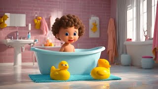 Bubble Bath Splash Song Row Row ROW Your Boat and more nursery rhymes and songs [upl. by Bijan630]