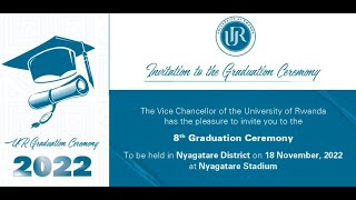 🔴LIVE University of Rwanda Graduation Ceremony [upl. by Ecneps]