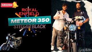 Royal Enfield Meteor 350 Stellar Black royalenfield meteor350 stellerblack bikelover [upl. by Chainey]