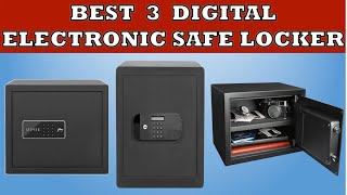 Best 3 Digital Electronic Safe Lockers in India 2024 [upl. by Noyahs]