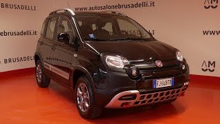 FIAT Panda Cross 13 Mjt 4x4 USATO PARI AL NUOVO  AUTOSALONE BRUSADELLI [upl. by Vary]