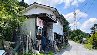 Walk Through Nakasendo Neighbourhoods Village in Japan  Countryside Village 4K Walk  Nature Sounds [upl. by Ydissak518]