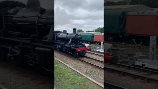 78019 passing Swithland Sidings 📸🚂 trains greatcentralrailway steamgala steamlocomotives [upl. by Canute]